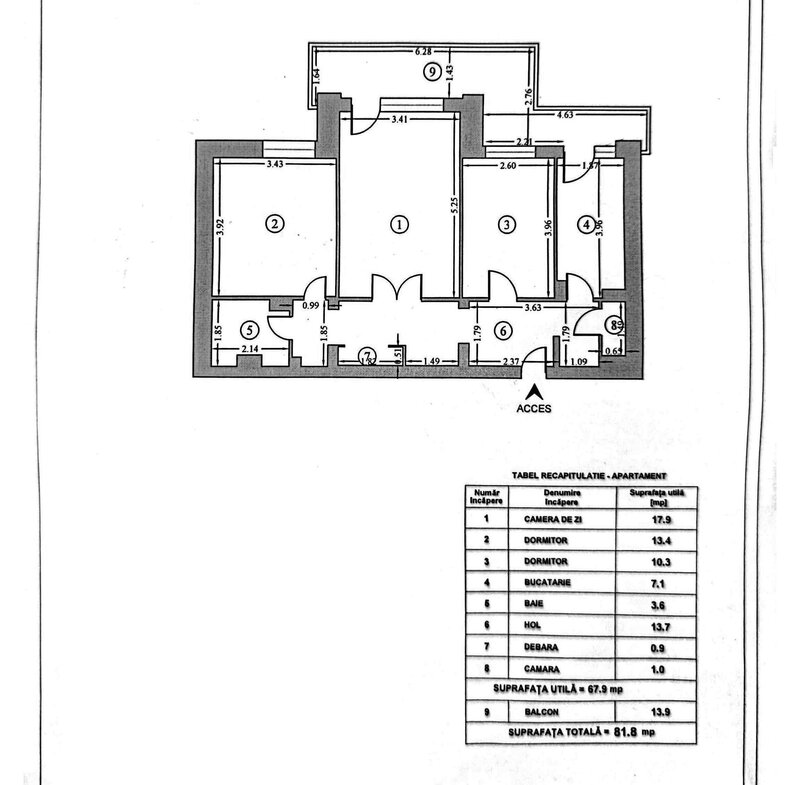 Titan, 10 minute metrou, chiar pe Barajul Lotru, bloc reabilitat